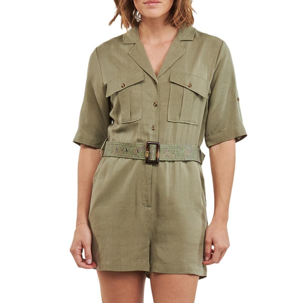 Combishort Kaki Femme Kaporal CARYL 1