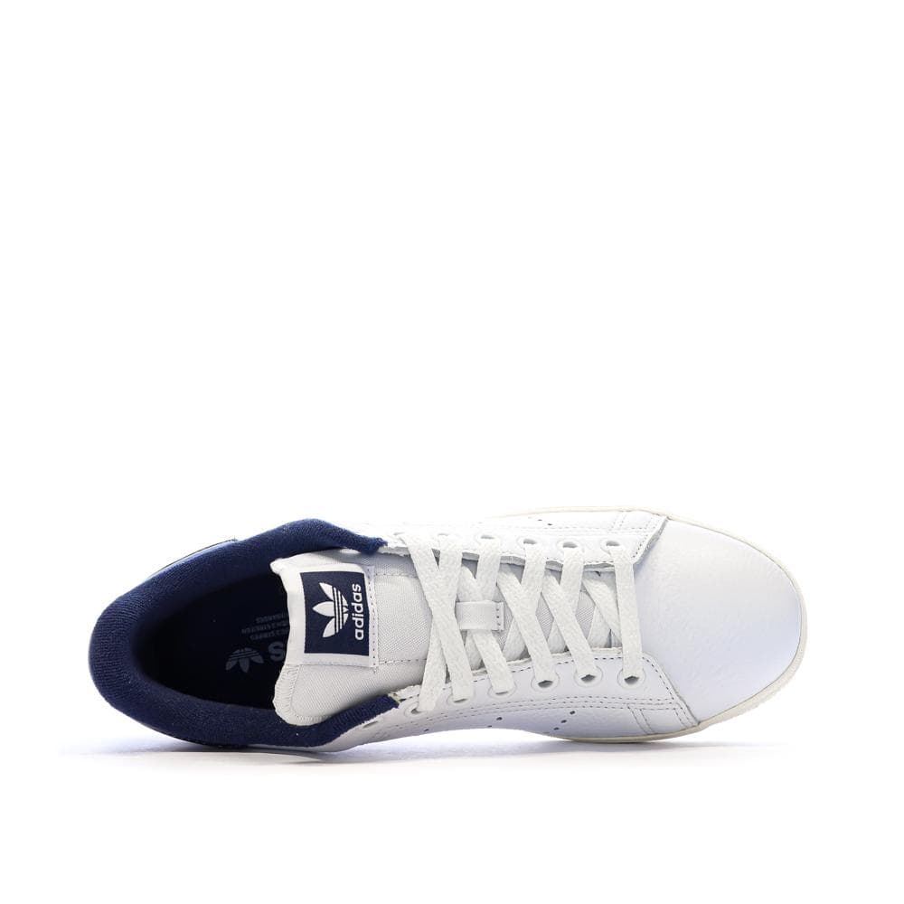 Baskets Blanches/Marines Homme Adidas Stan Smith 4
