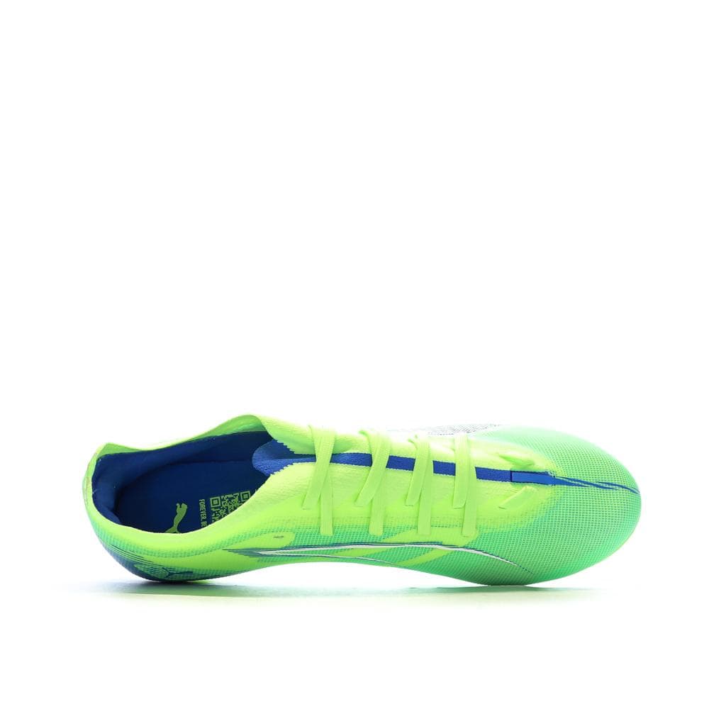 Chaussures de Foot Vertes Homme Puma Ultra 5 Match FG/AG 4