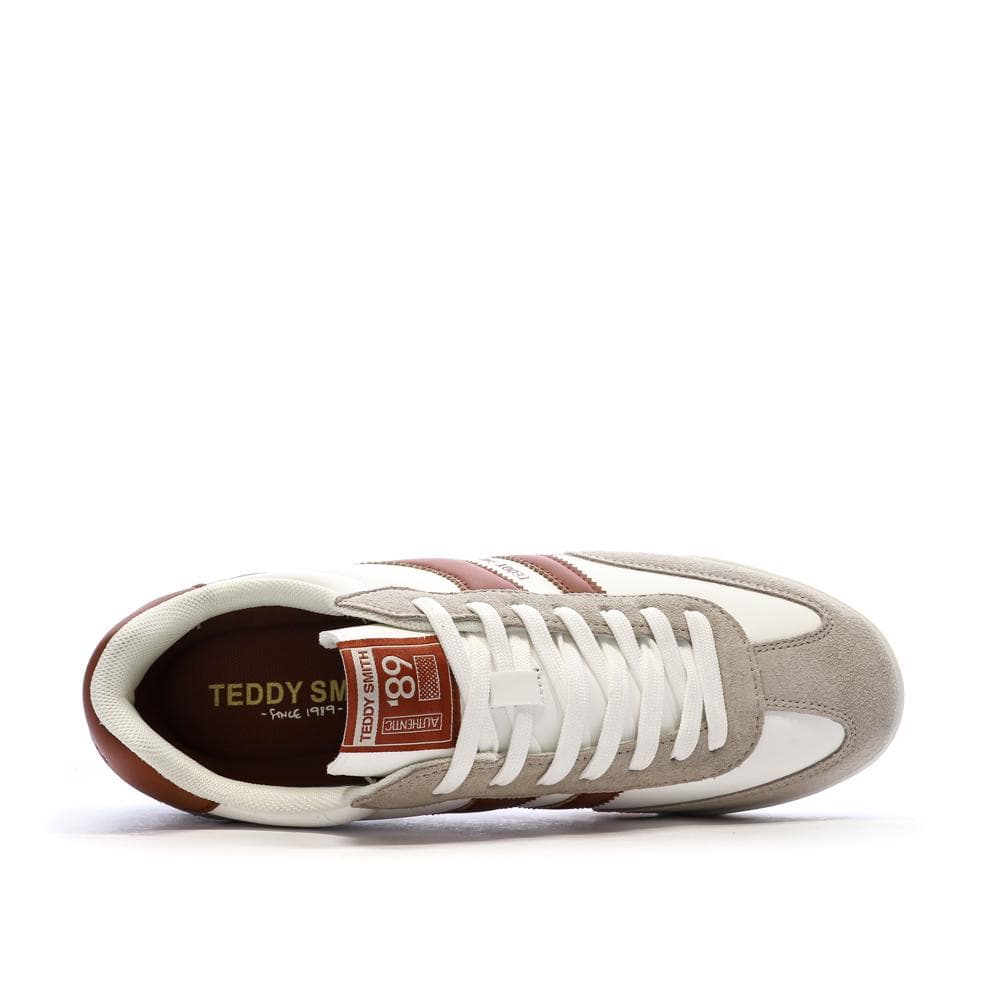 Baskets Marron/Blanches Homme Teddy Smith 120503 4