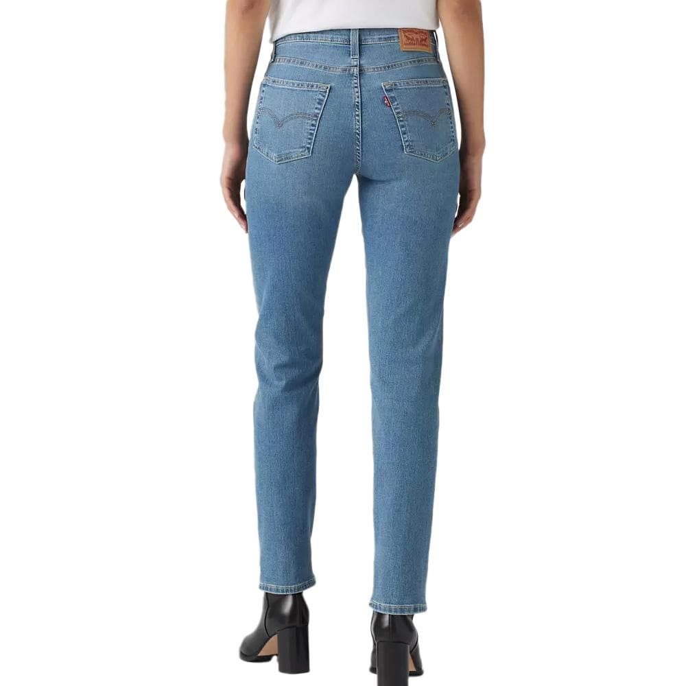 Jean 724 Bleu Clair Femme Levi's High Rise Straight 18883 2