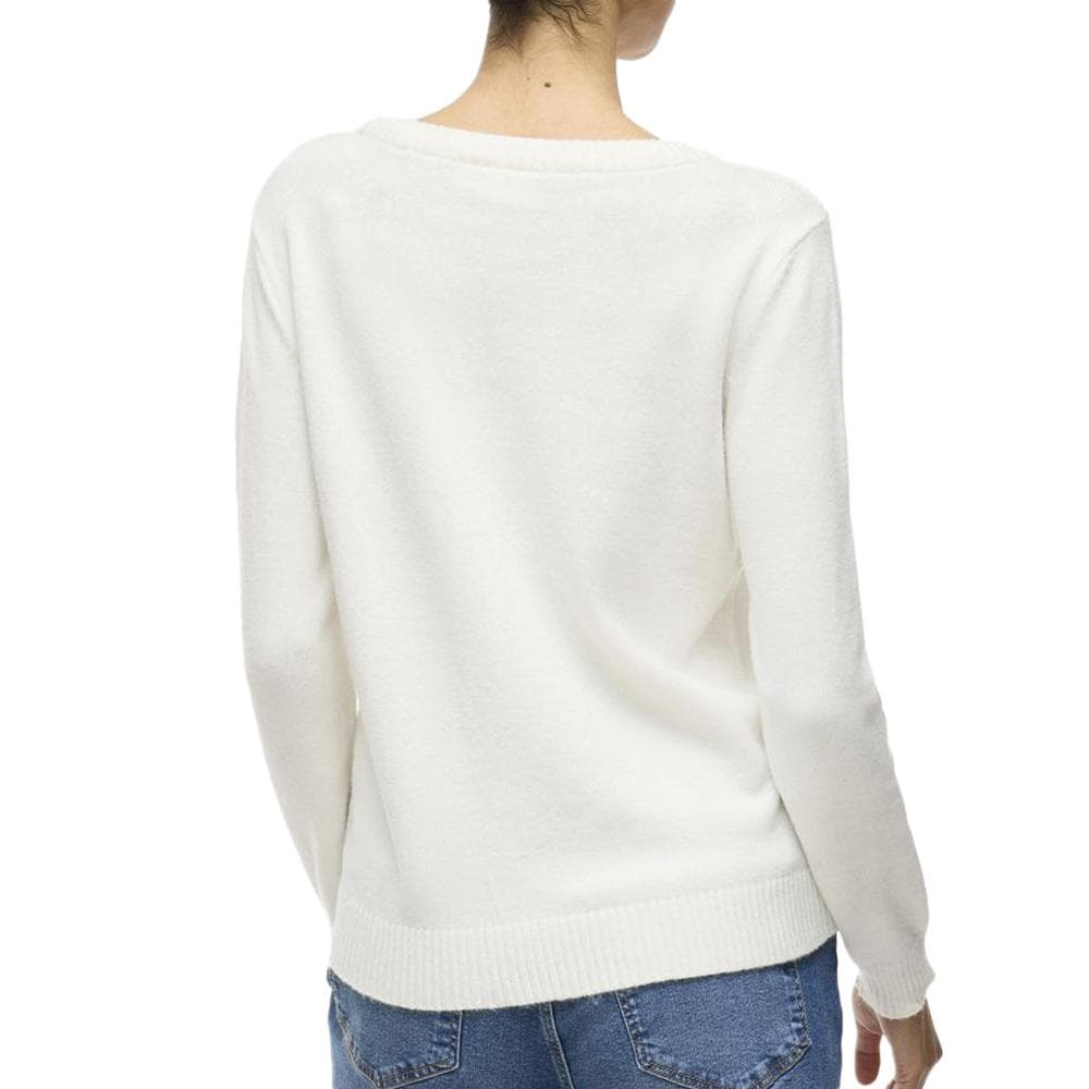 Pull Blanc Femme Vila Viril 2