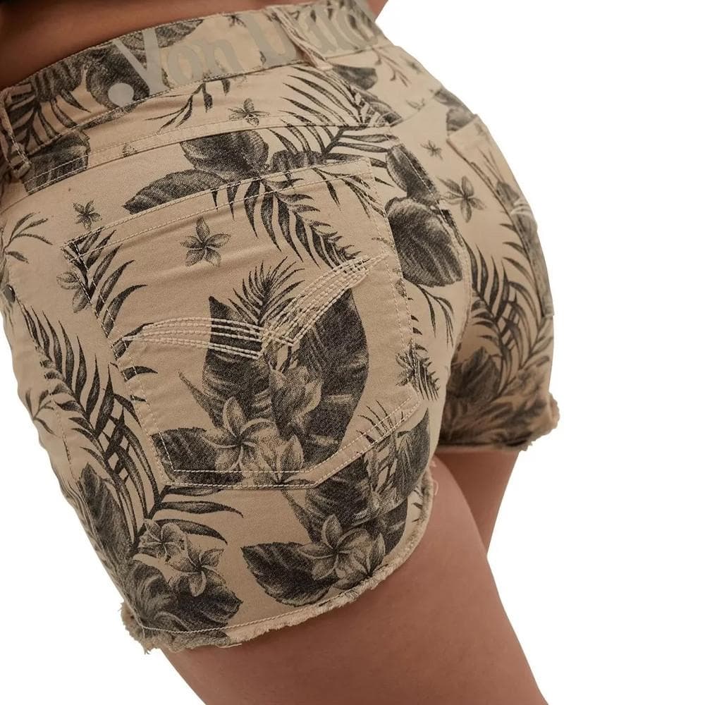 Short Beige/Noir Femme Von Dutch SPICY 2