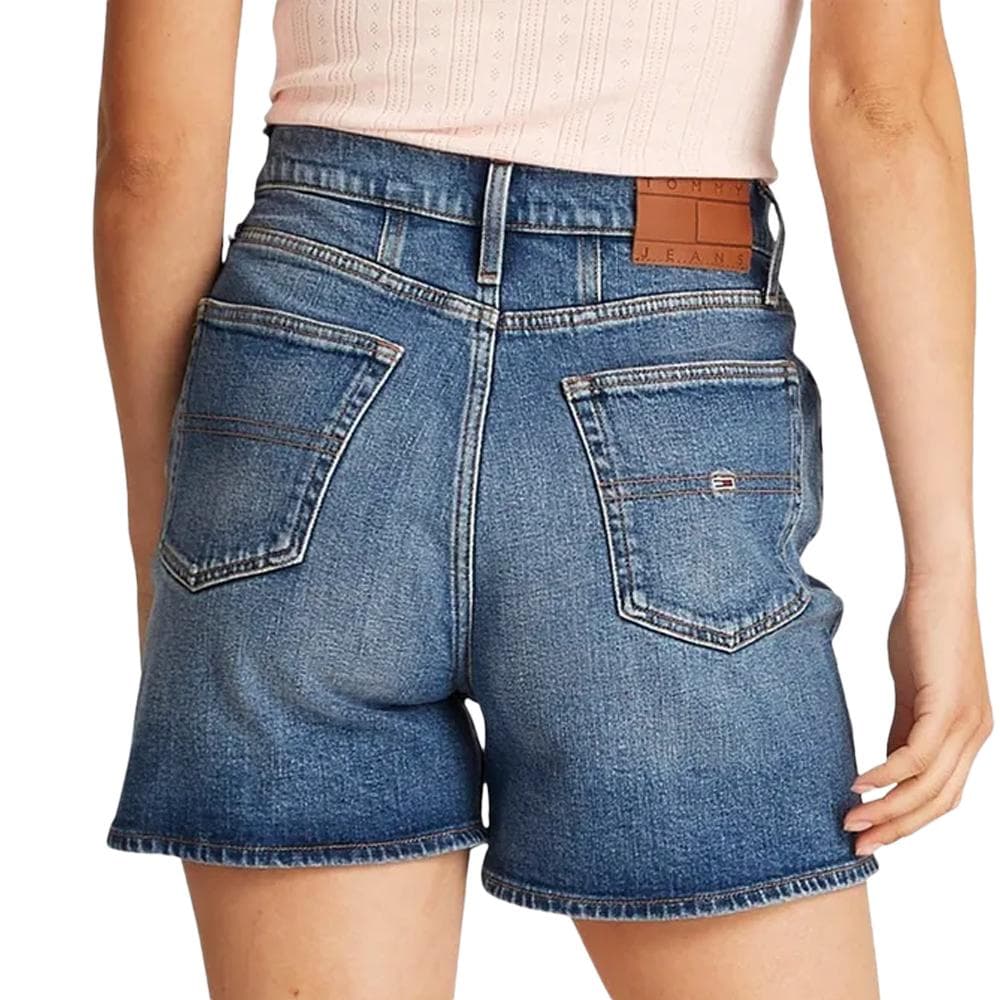 Short en Jean Bleu Femme Tommy Hilfiger Mom 2