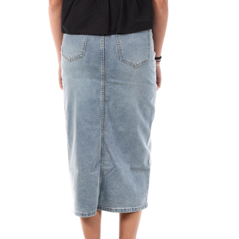 Jupe en Jean Bleu Femme Monday Premium Elephant 2