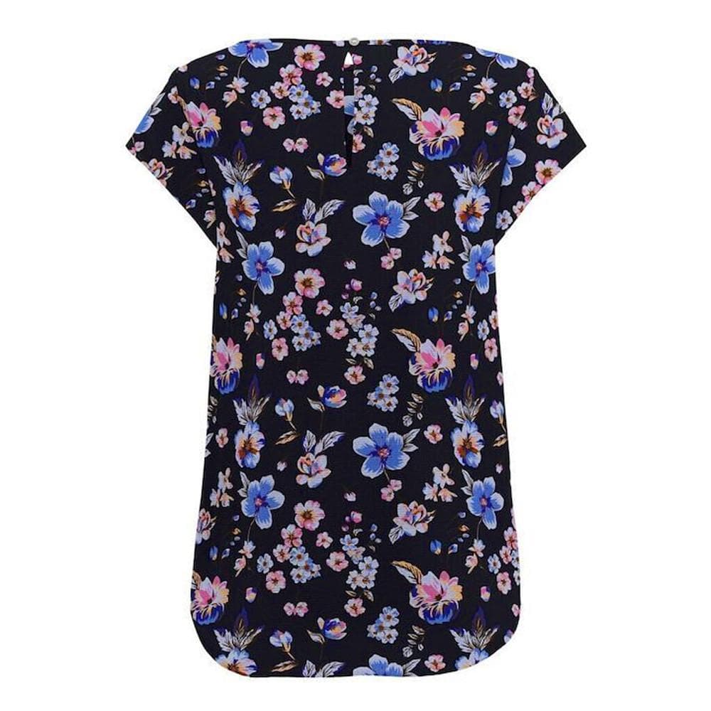Top Marine à fleurs Femme Only Nova 2