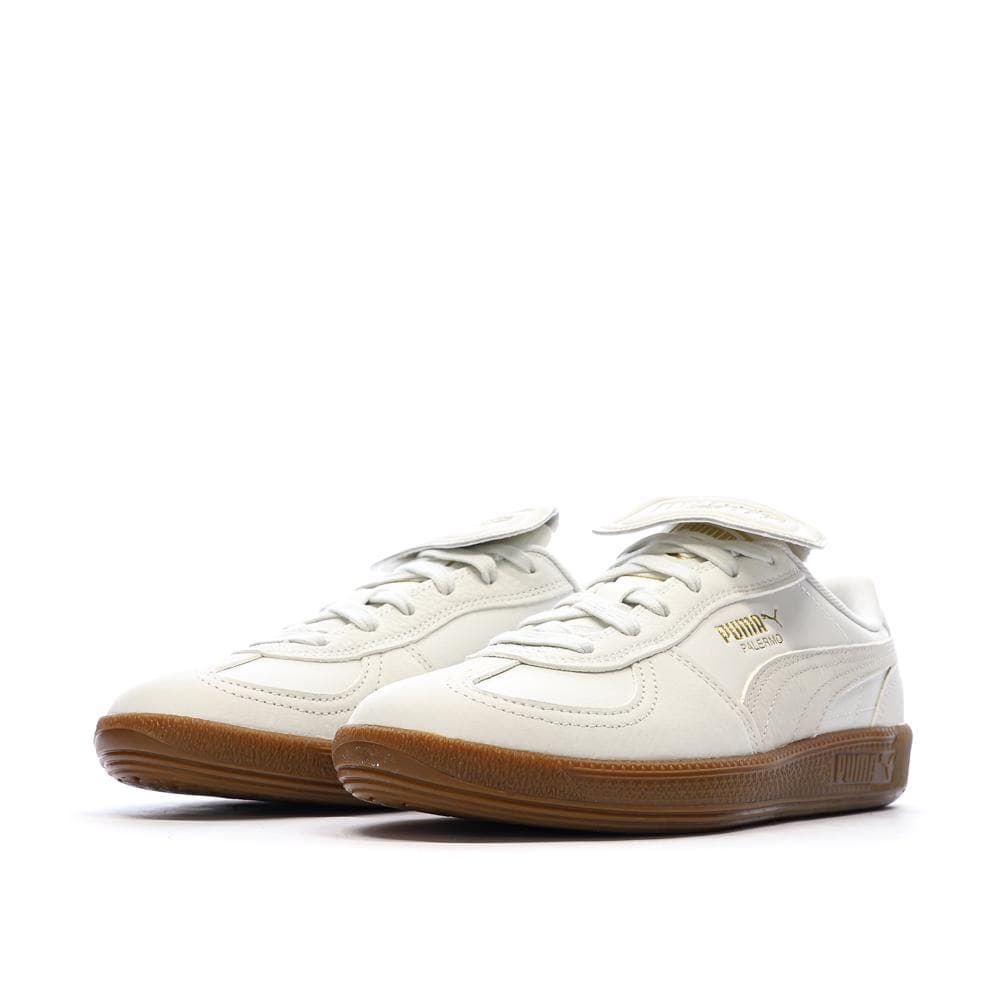 Baskets Blanc/Écru Mixte Puma Palermo Premium 6