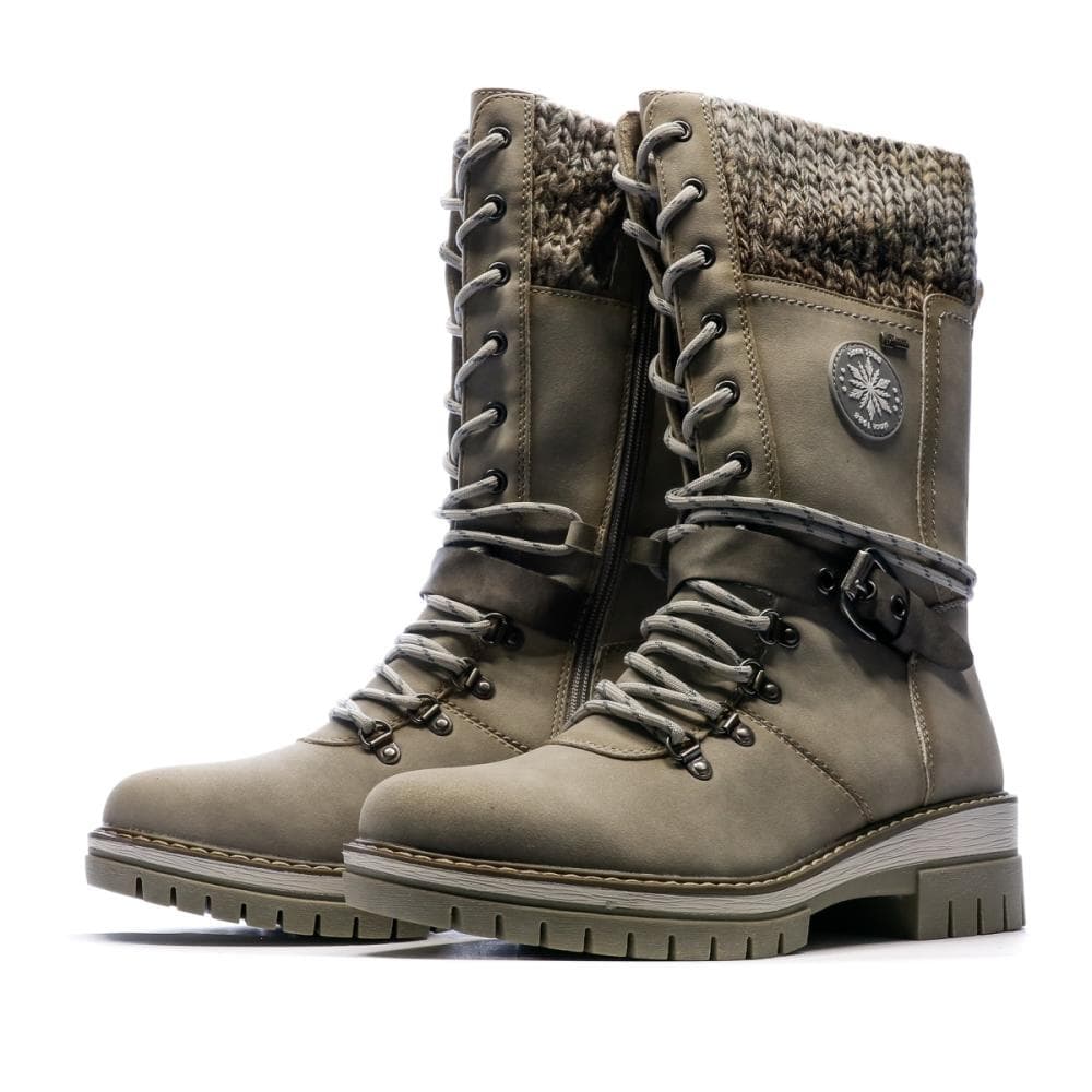 Bottes Beige Femme Relife Grivione 6