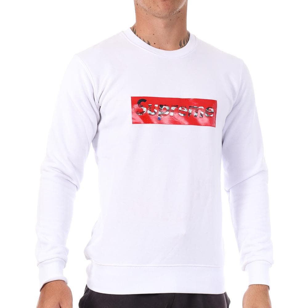 Sweat Blanc Homme Supreme Grip SWEAT 1