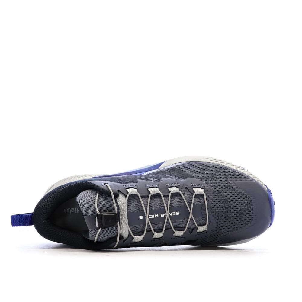 Chaussures de Trail Gris/Bleu Homme Salomon Sense Ride 5 4