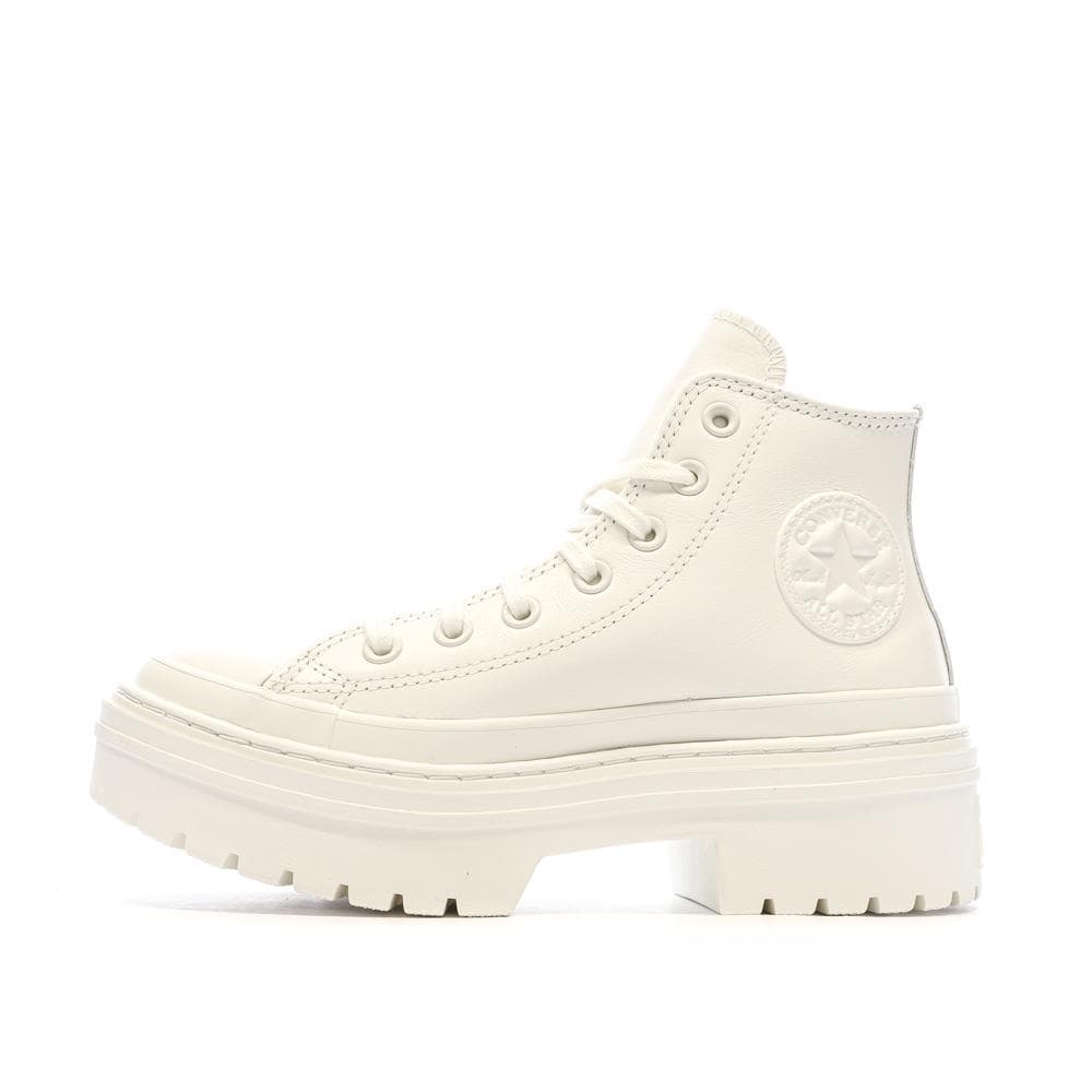 Baskets Blanches Femme Converse All Star Lugged 1