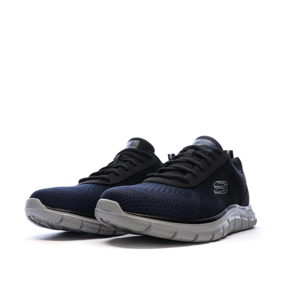 Baskets Noir/Marine Homme Skechers Track-Ripkent 6