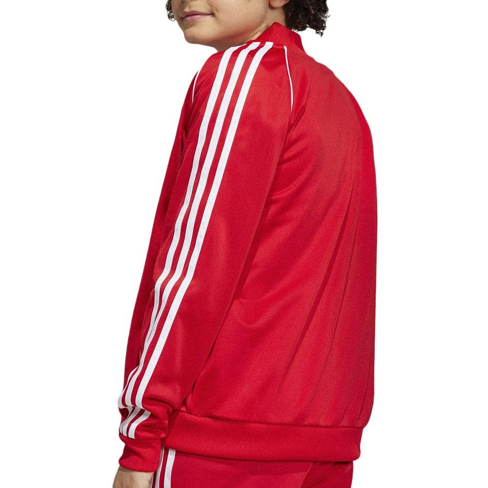 Veste Rouge Garçon Adidas Track Top 2