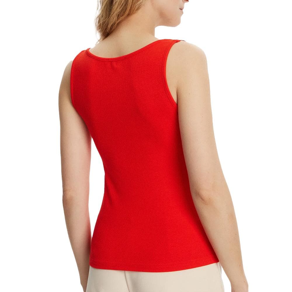 Débardeur Rouge Femme Morgan DOUBI 2