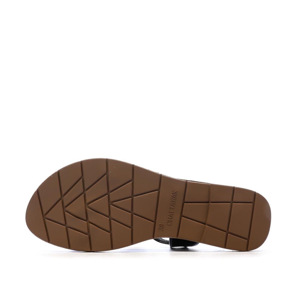 Sandales Noires Femme Chattawak PIPA 5