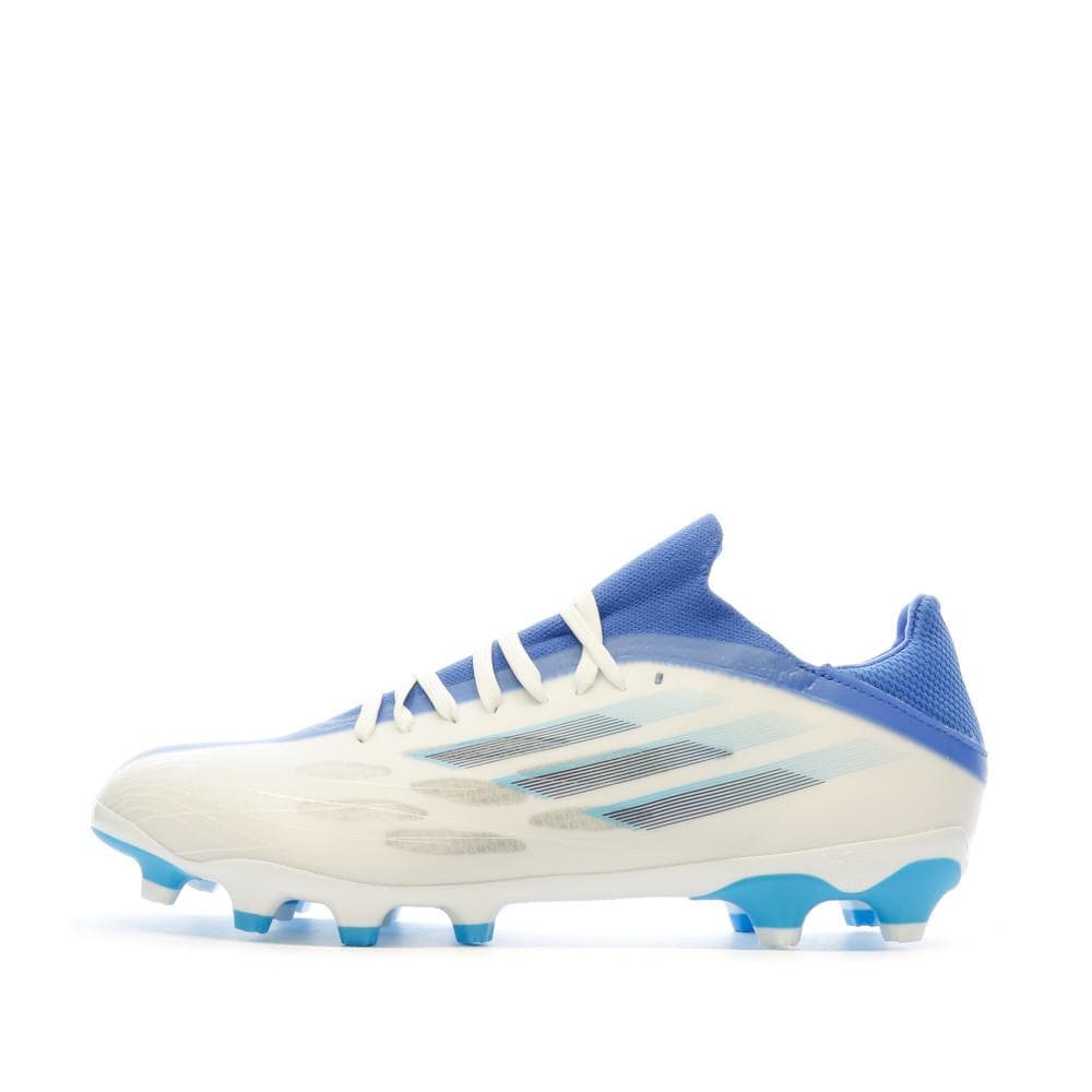 Chaussures de Football Blanche/Bleu Mixte Adidas X Speedflow.2 1