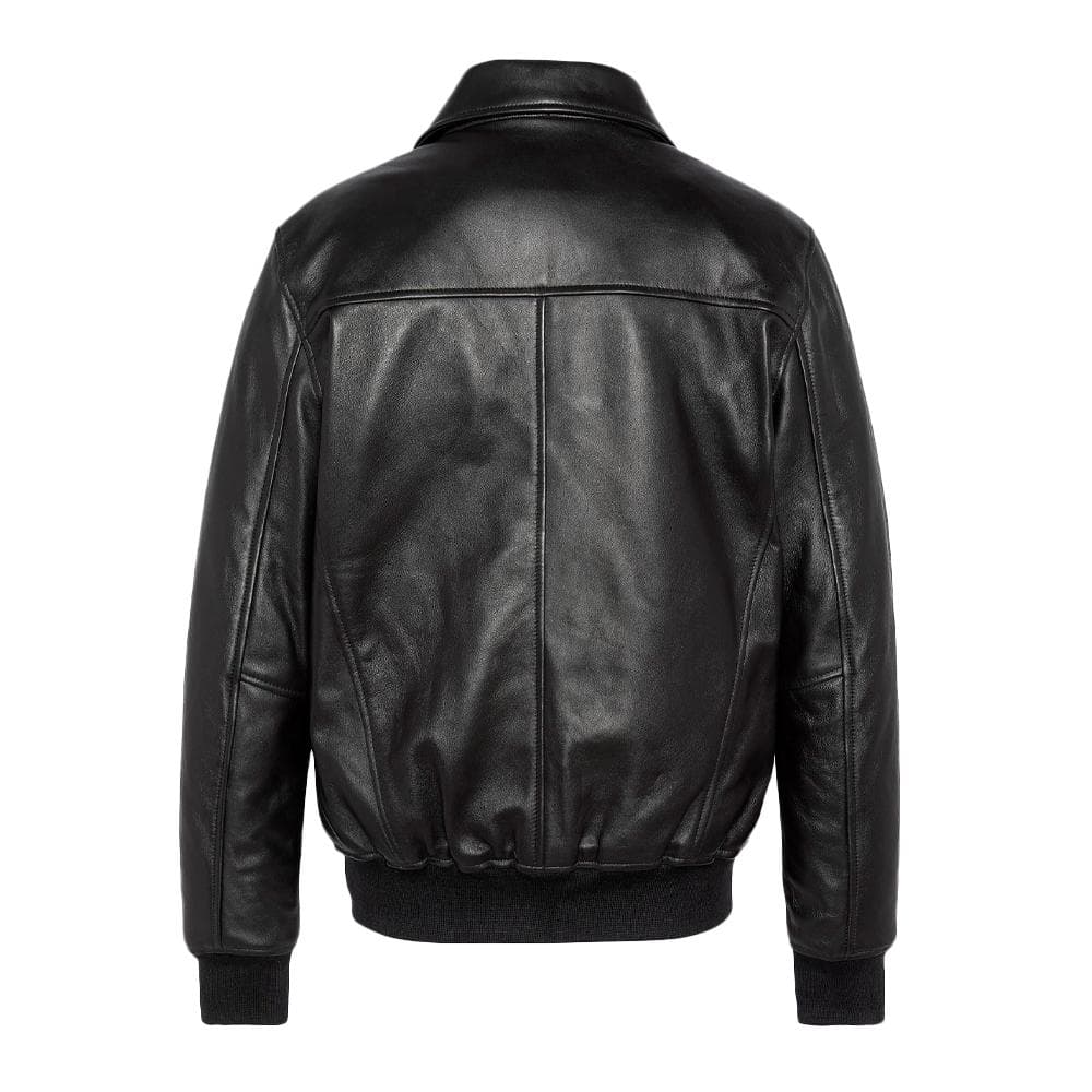 Blouson Cuir Noir Homme Schott LCDETROIT 2