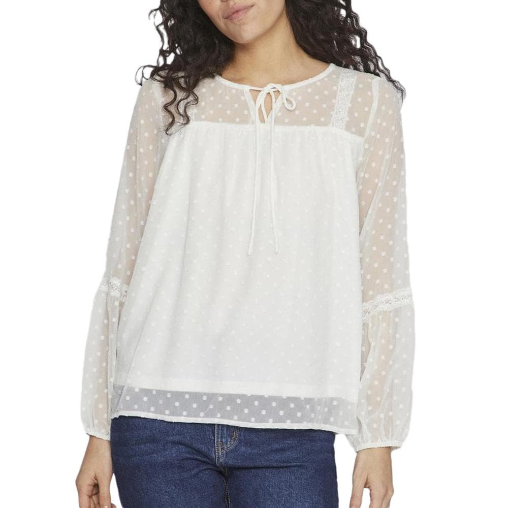 Blouse Blanche Femme Vila Viedee 1