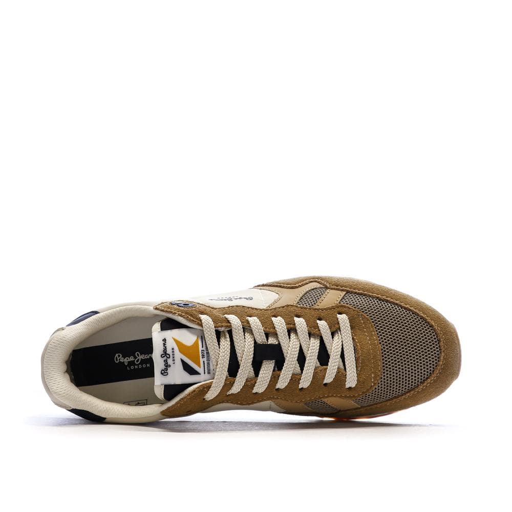 Baskets Noir/Camel Homme Pepe jeans Brit Prints 4