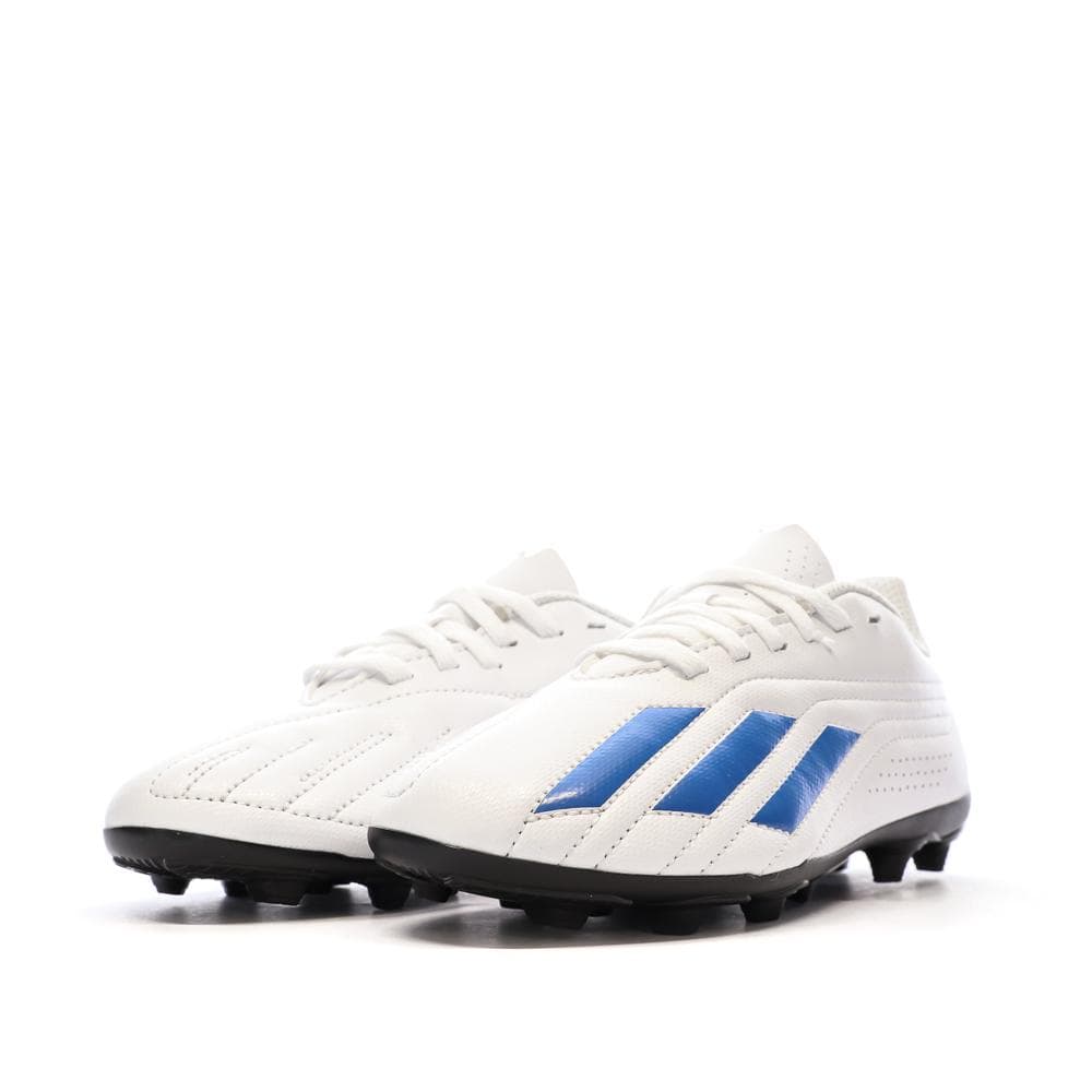 Chaussures de foot Blanc/Bleu Garçon Adidas Deportivo Ii Fxg J 6