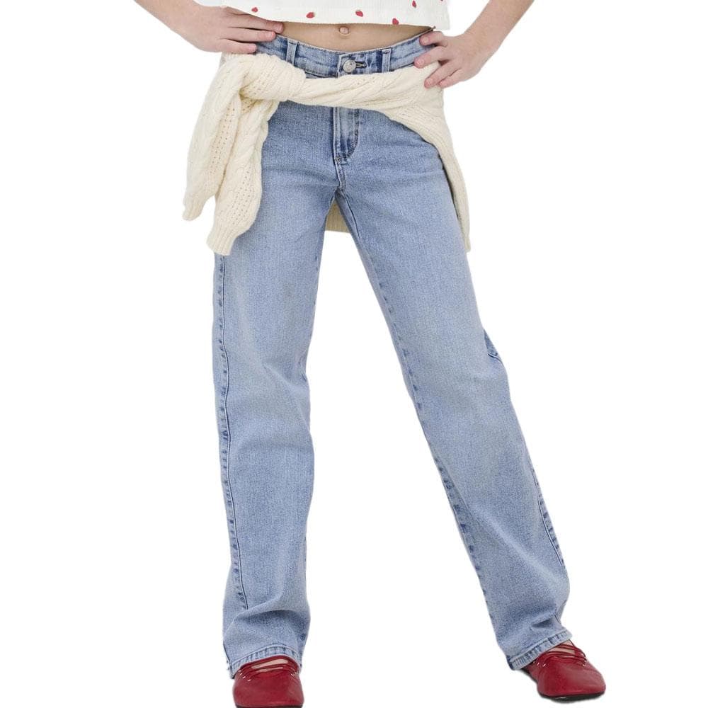 Jean Loose Bleu Fille Kids ONLY Kogblairs 1