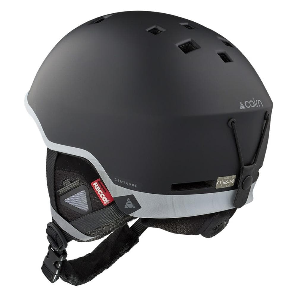 Casque de Ski Noir Mixte Cairn Centaure Rescue Mat Lava 2