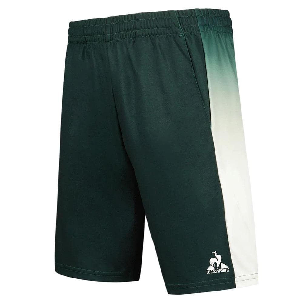 Short de Sport Vert Garçon Le Coq Sportif Tennis Pro N°2 1