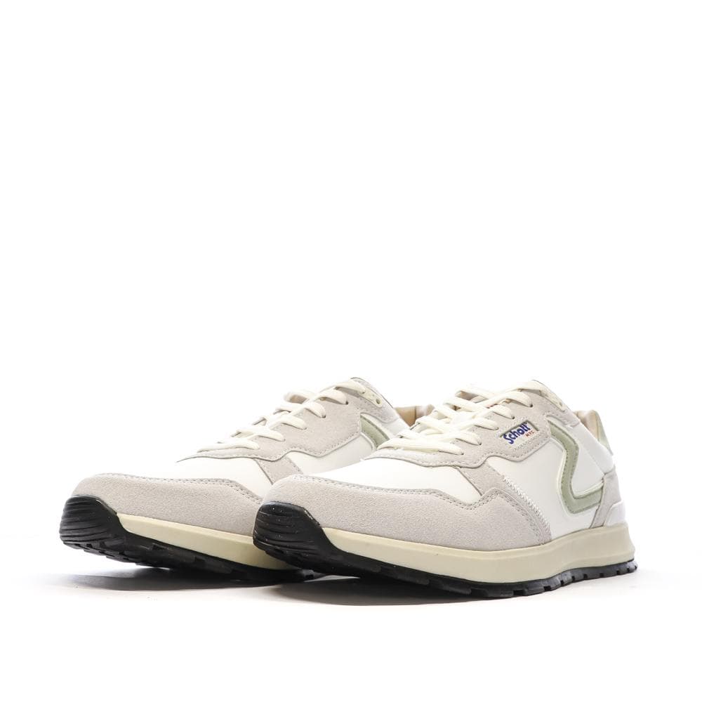 Baskets Blanches/Beiges Homme Schott Dorian 6