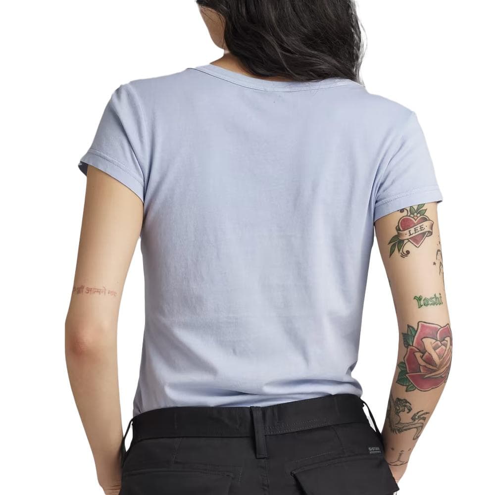 T-shirt Bleu Femme G-Star Raw Eyben D21314 2