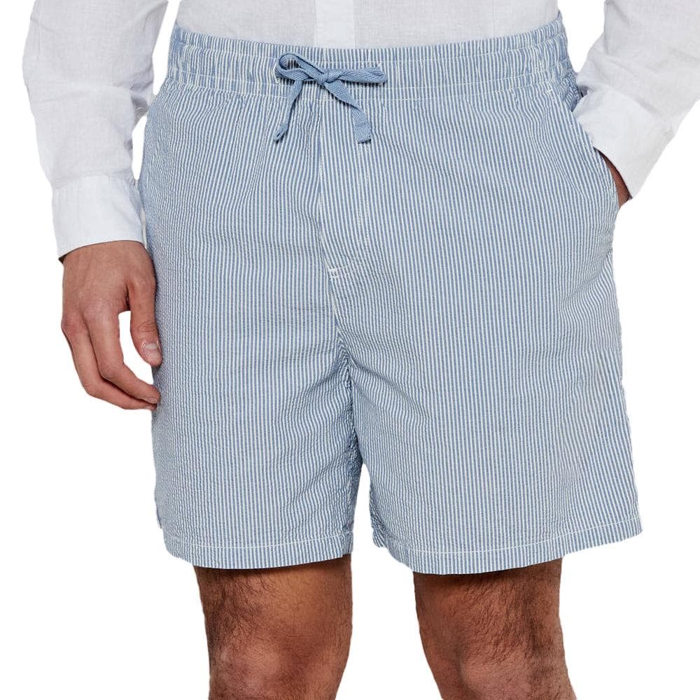 Short Bleu Homme Tommy Jeans Seersucker 1