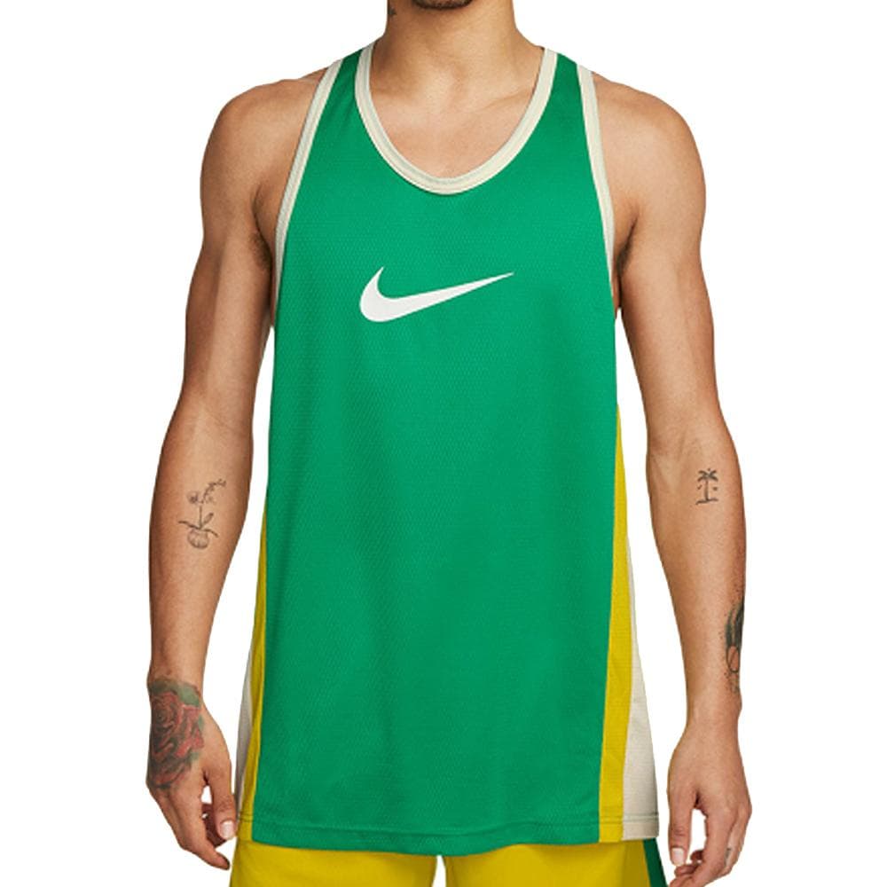 Maillot de basket Vert/Jaune Homme Nike Df Icon 1