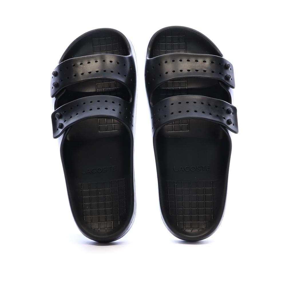 Claquettes Noir Homme Lacoste Strap CMA 3