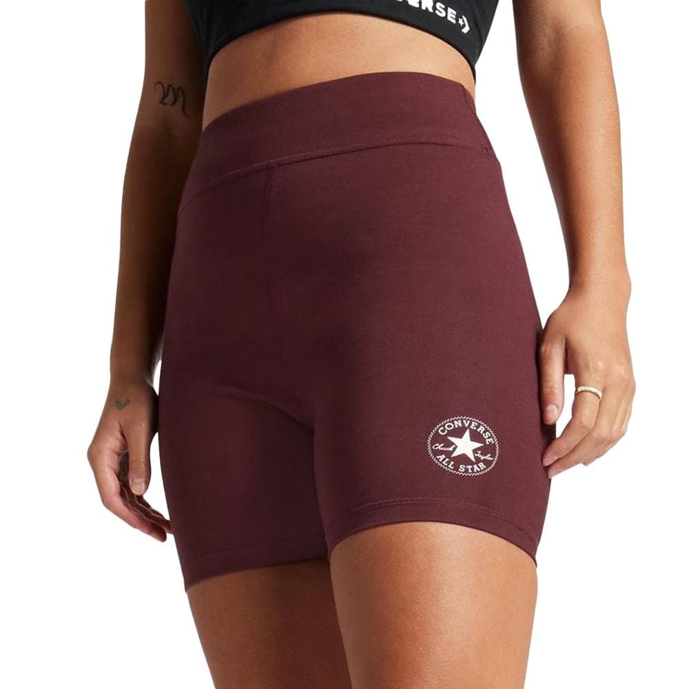 Short Technique Bordeaux Femme Converse Retro 1