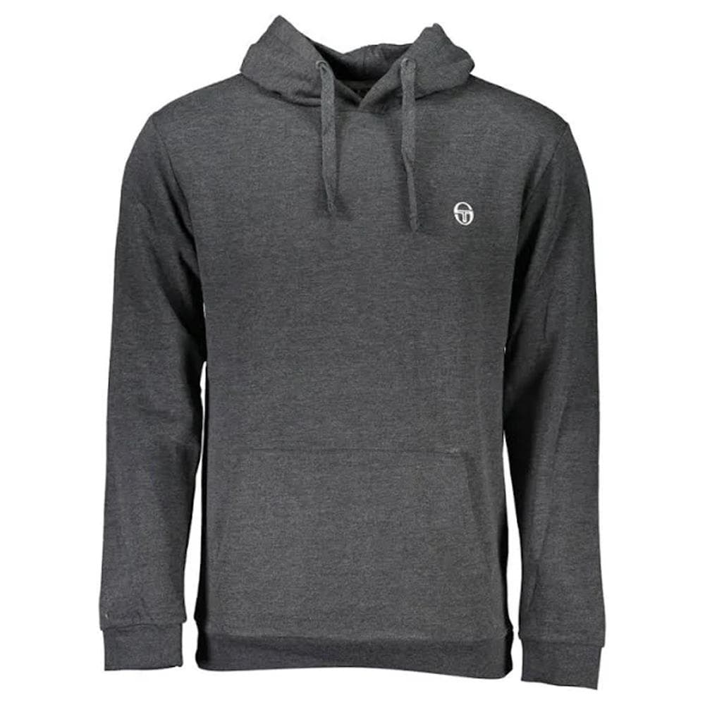Sweat Gris Foncé Homme Sergio Tacchini Iconic 1