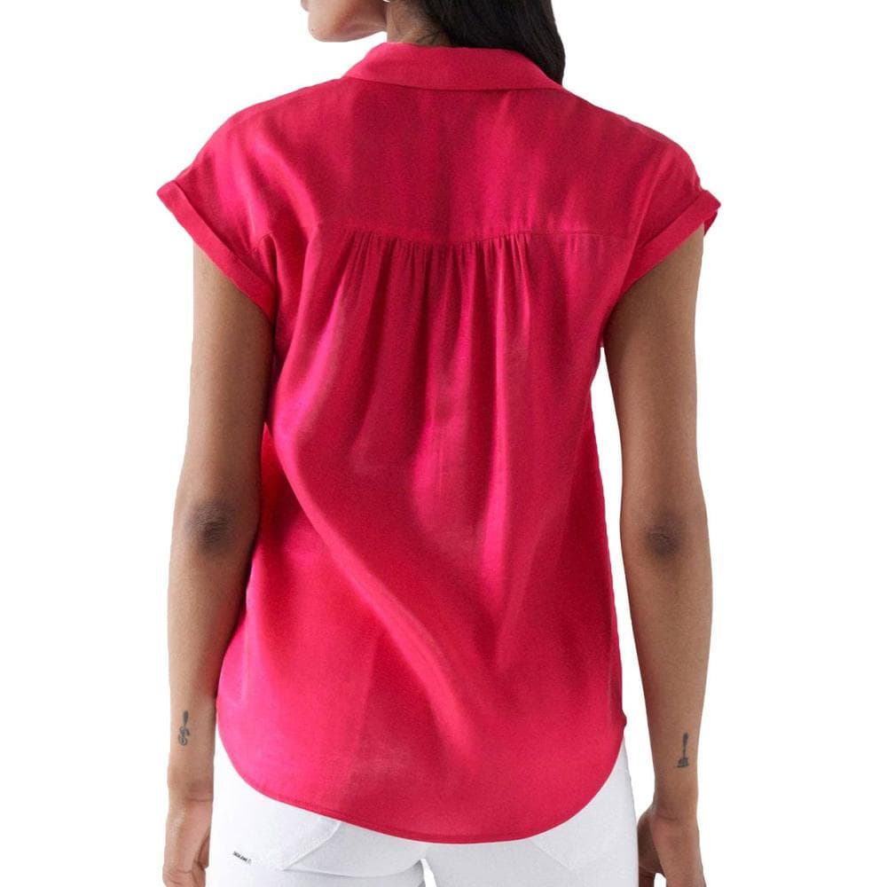 Blouse Rose Femme Salsa Basic Sleeveless 2