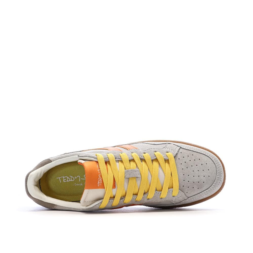 Baskets Grises/Oranges Homme Teddy Smith 120596 4