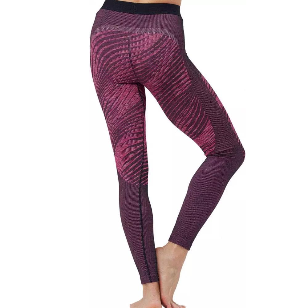 Legging Technique Noir/Rose Femme Odlo Blackcomb Eco 2