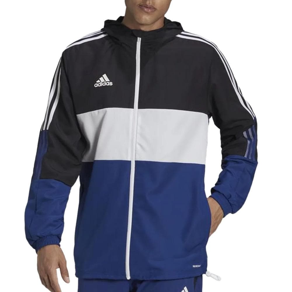 Veste Noire/Marine/Blanche Homme Adidas Tiro 1