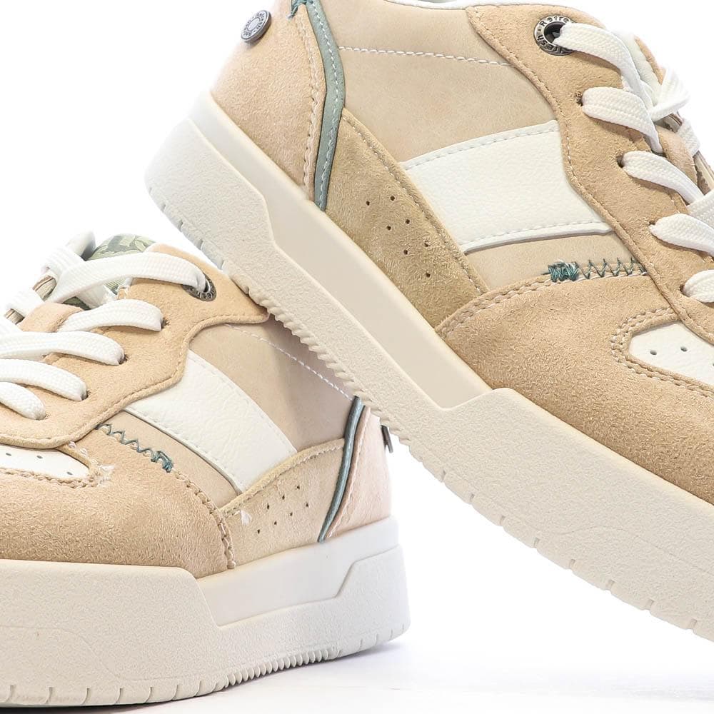 Baskets Beige Femme Refresh 170601 7