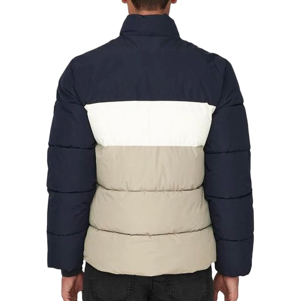 Doudoune Marine/Beige Homme Only & Sons Melvin Life 2