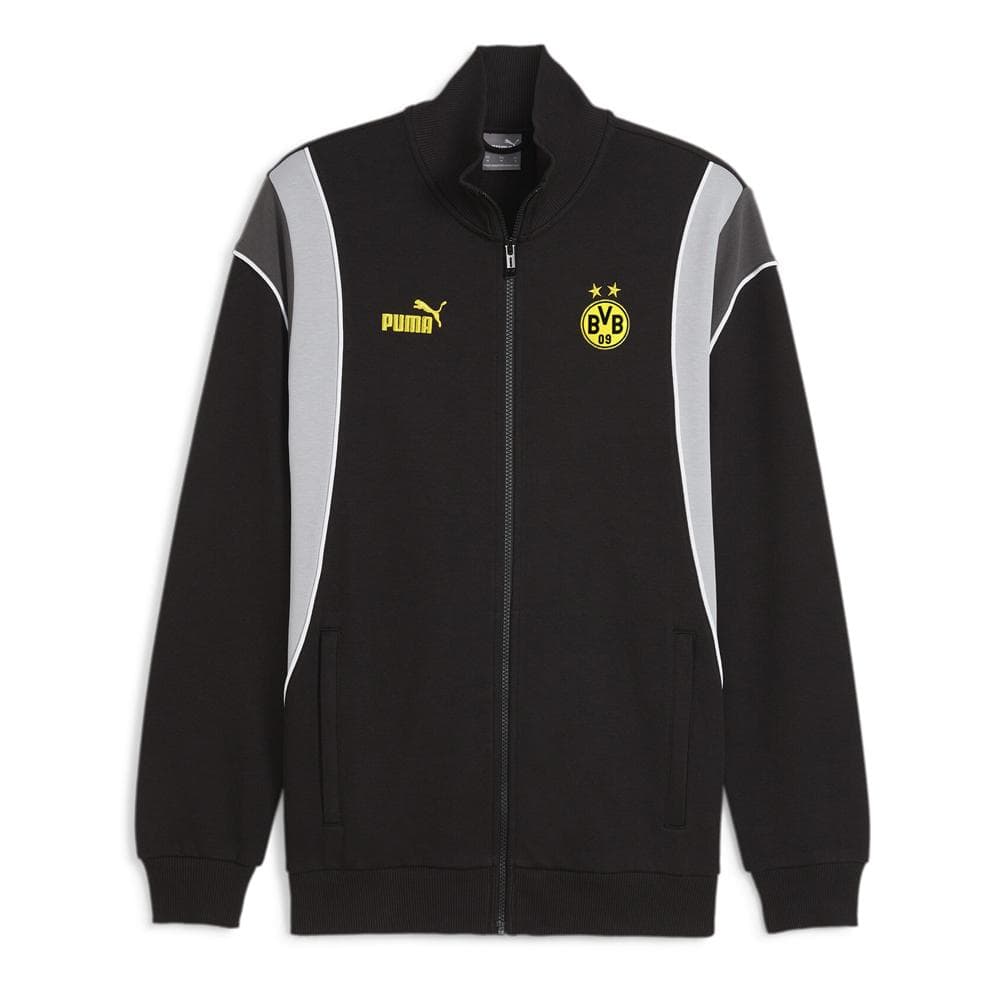 Borussia Dortmund Veste de Survêtement Noir Homme Puma 1