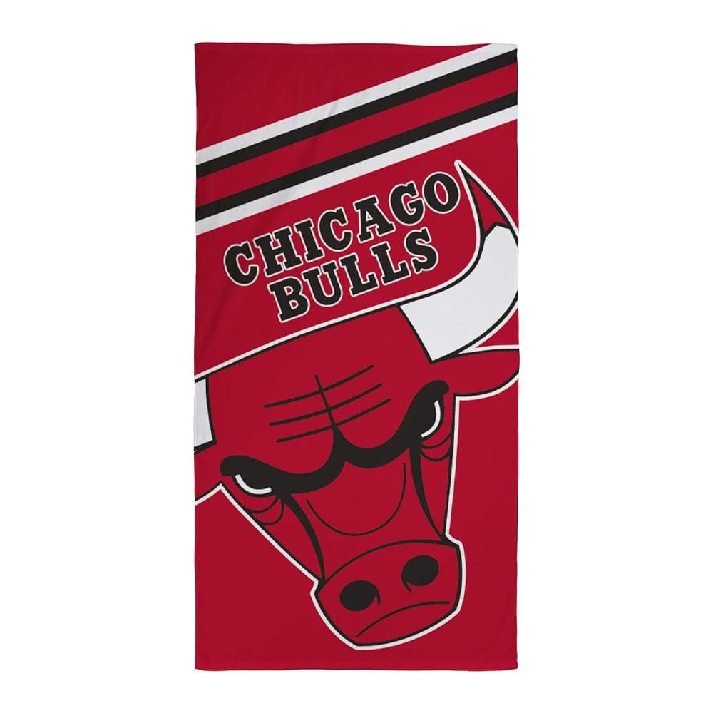 Serviette Rouge/Noire/Blanc Sport Zone Chicago Bulls 1
