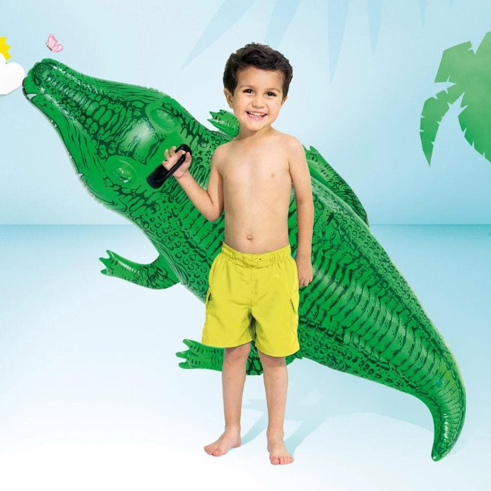 Crocodile Gonflable Intex Croco 1.68x0.86m 1