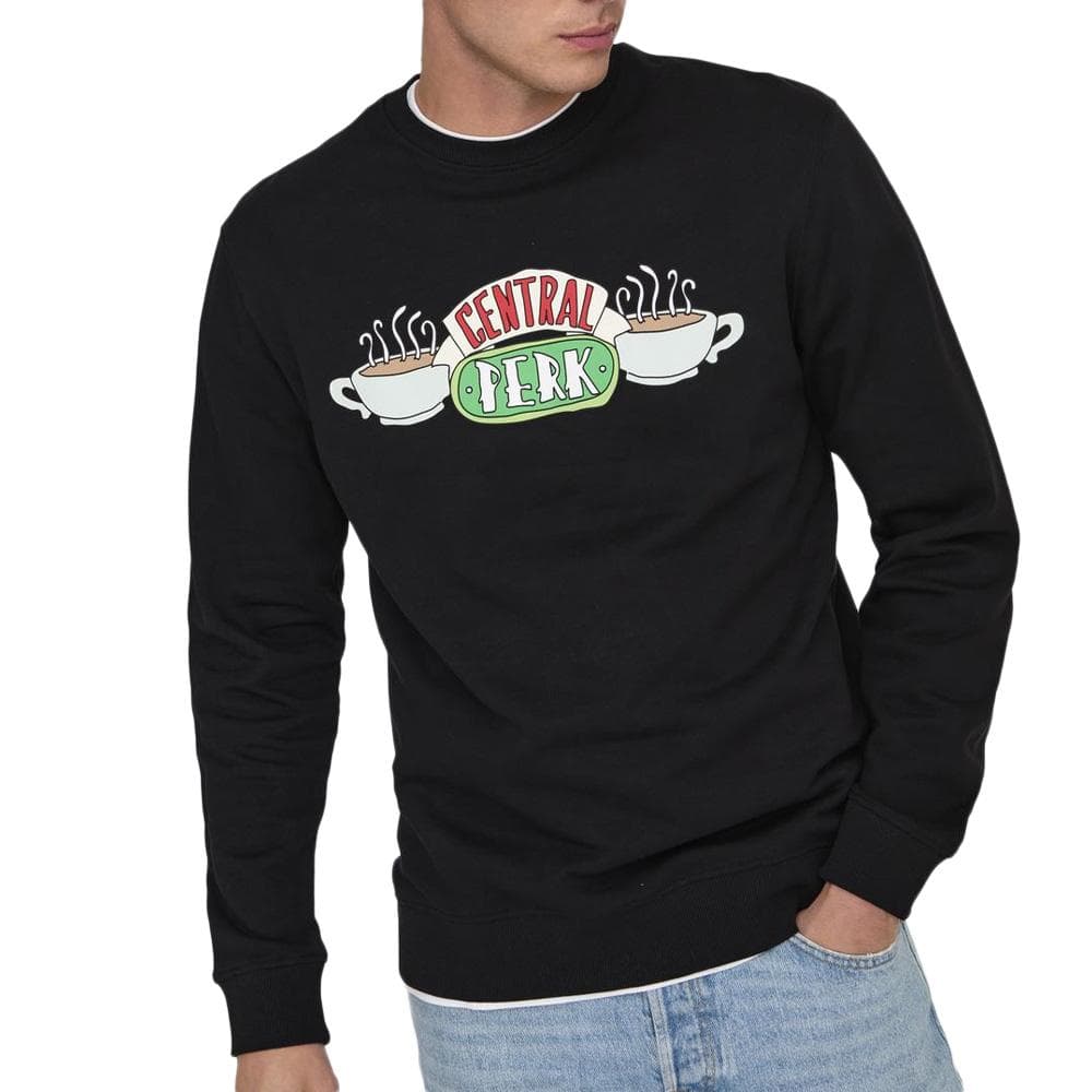 Sweat Noir Homme Only & Sons Friends 1