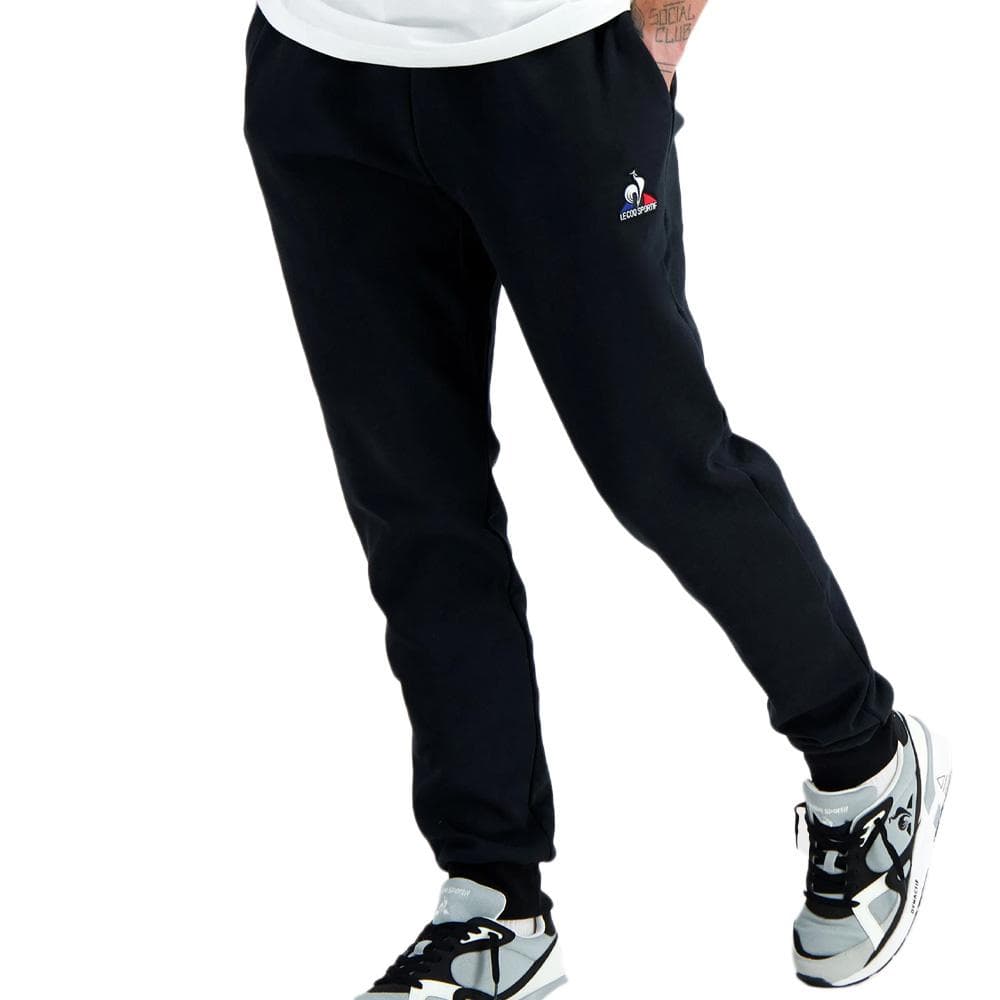 Jogging Noir Homme Le Coq Sportif Straight 1