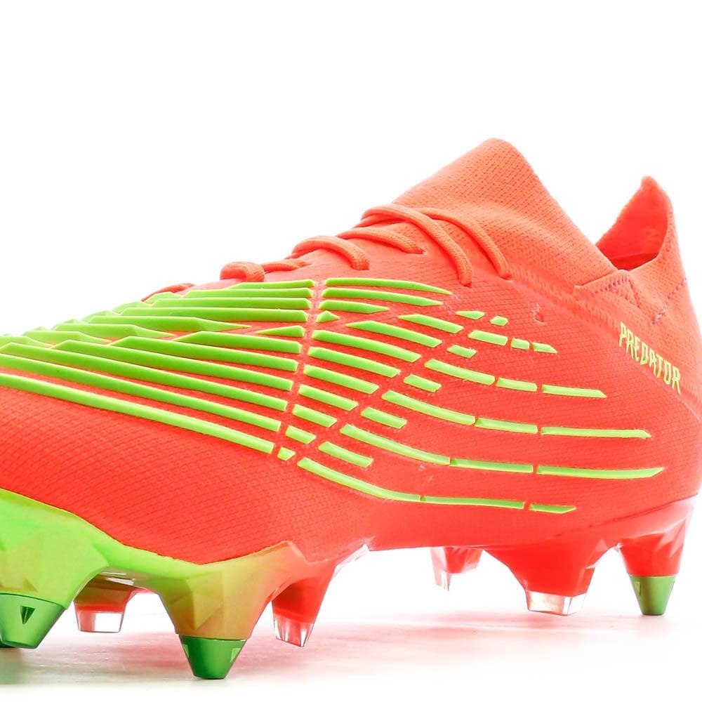 Chaussures de football Orange Homme Adidas Predator Edge.1 7