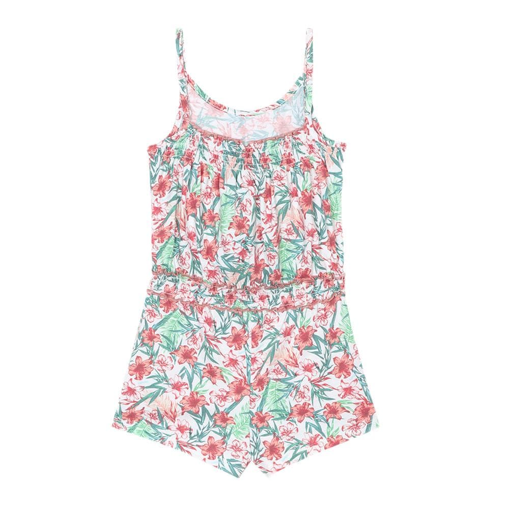 Combishort Imprimé Floral Fille Kaporal FLOREE 2
