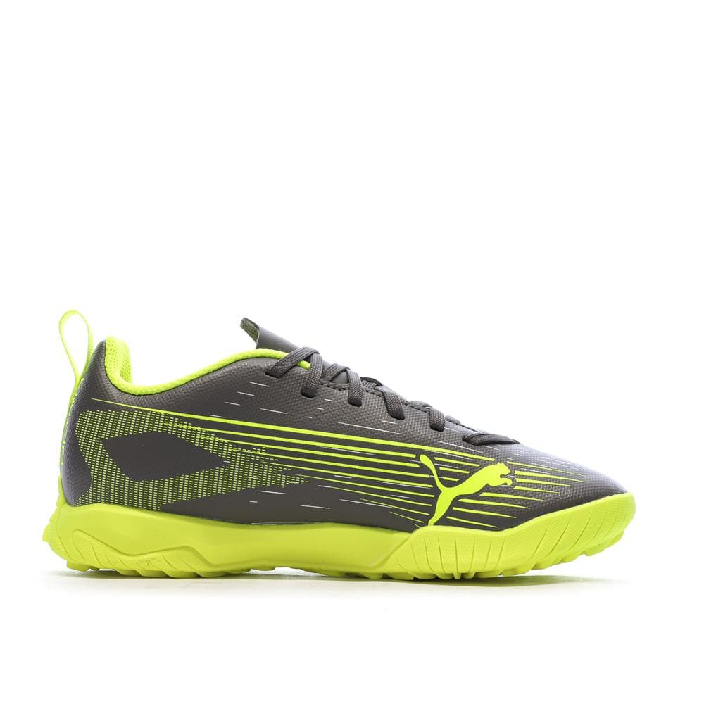 Chaussures de football Gris/Vert Garçon Puma Ultra 5 Play 2