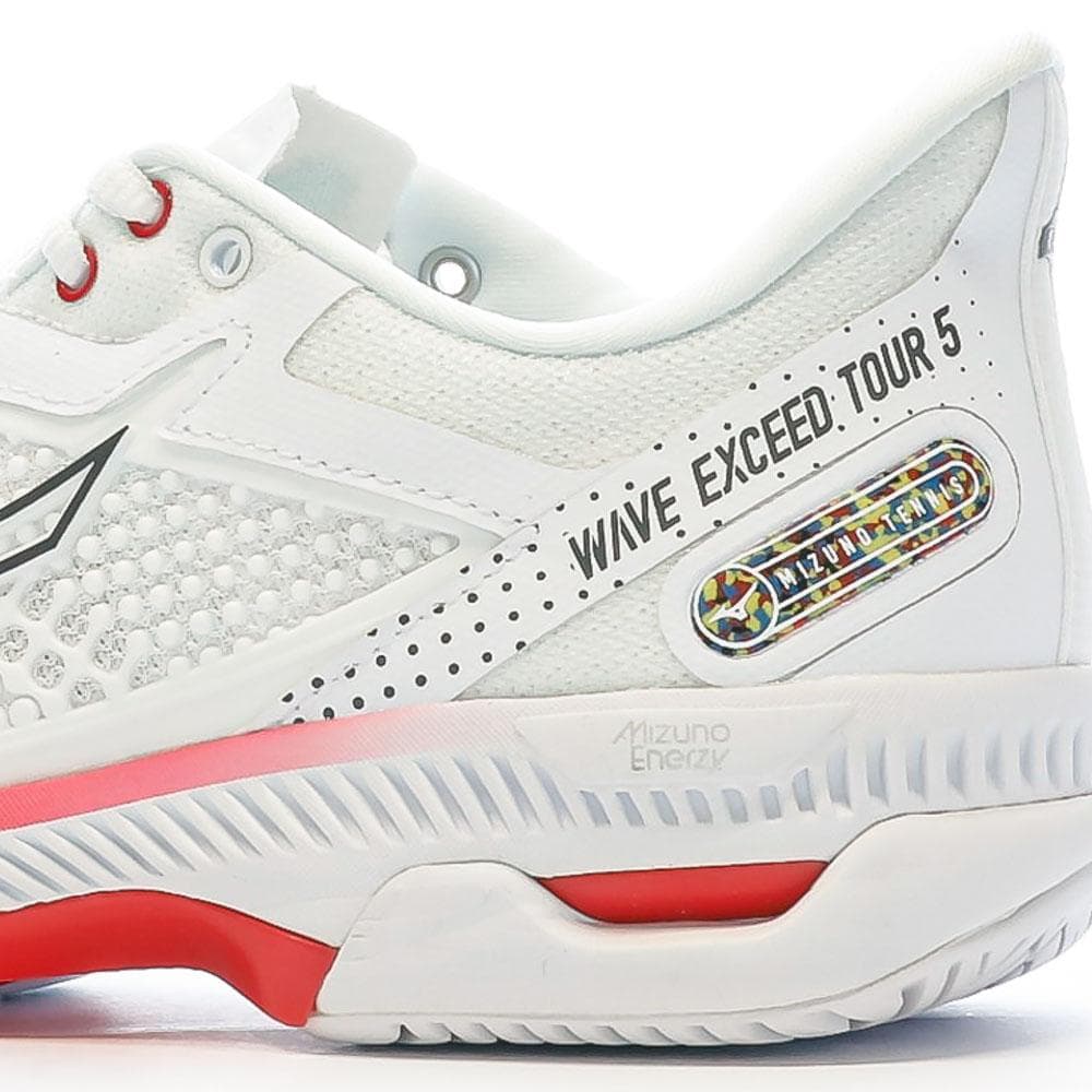 Chaussures de Tennis Blanches Femme Mizuno Wave Exceed Tour 7