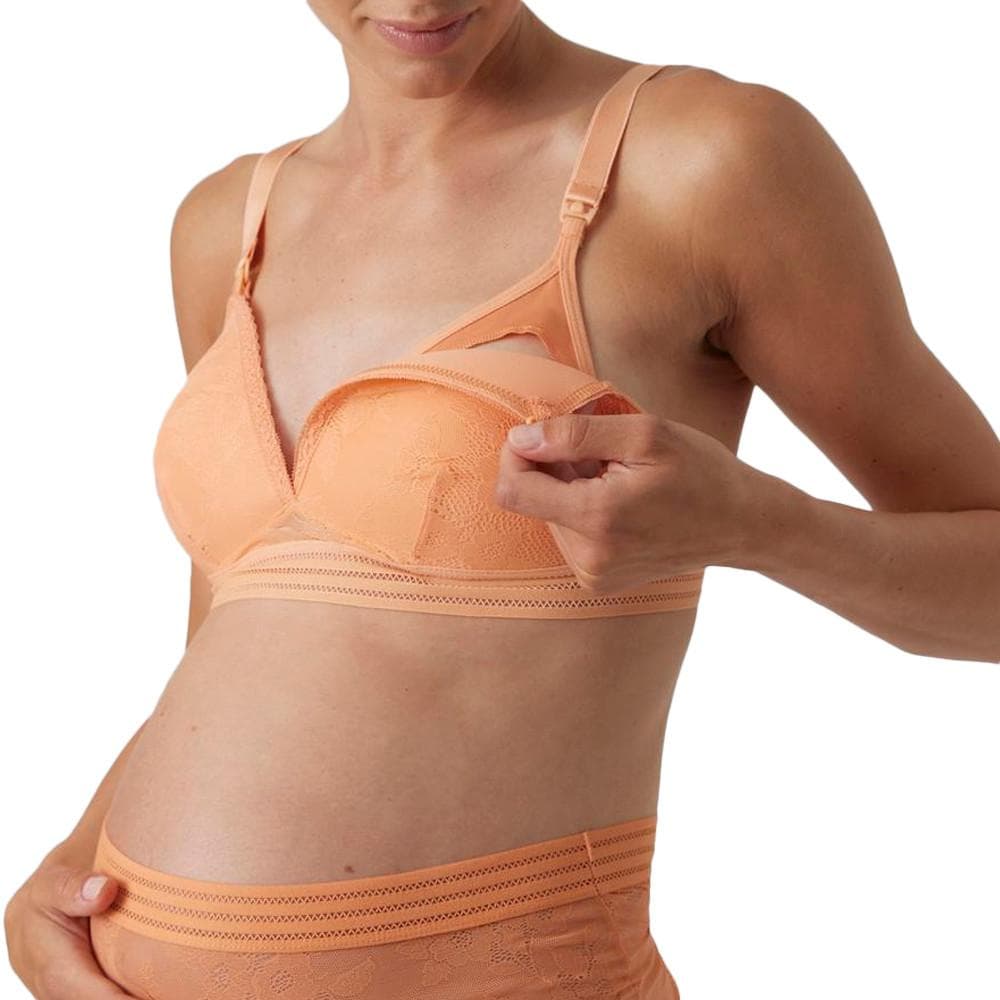 Soutien Gorge D'allaitement Orange Femme Mamalicious New Lace 3